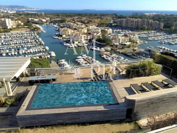 Mandelieu La Napoule - Penthouse de 200 m² - Terrasse de 200m2 - Vue mer panoramique