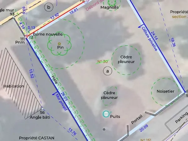 Terrain en individuel 502 m²