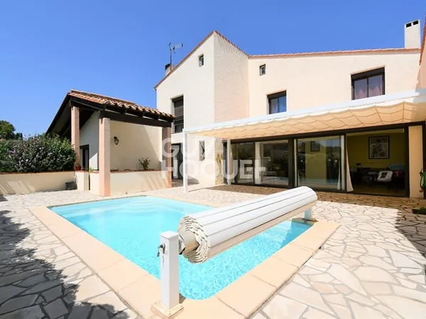 CORNEILLA LA RIVIERE Maison 4 faces sur 1028m² de terrain, 170m² habitables + dépendance