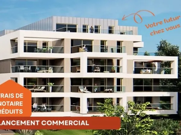 Appartement T4 neuf avec grande terrasse