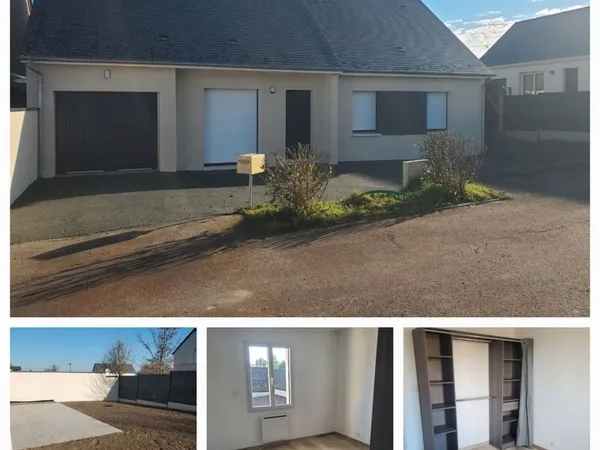 Maison neuve 3 chambres Chinon proche commerces