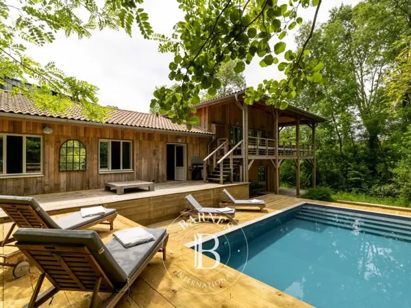 ROBINSON - Maison bohème chic avec piscine chauffée - Saubion