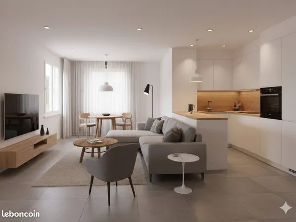 Appartement 2 pièces 37 m²
