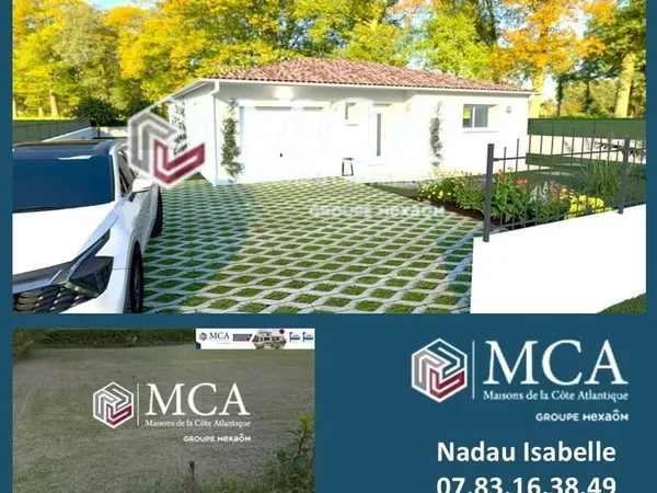 Terrain 455 m²