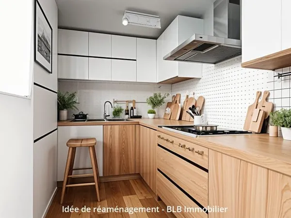 STUDIO TYPE F1 - MONTIGNY LE BRETONNEUX - BALCON