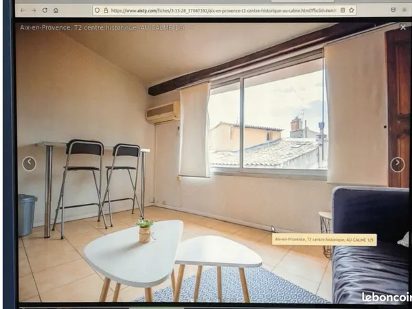 2 pièces 30 m2 - Aix en Pce - Centre historique