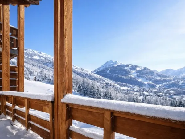 Penthouse duplex sud de 4 chambres à vendre à Valloire (A) (Ap)