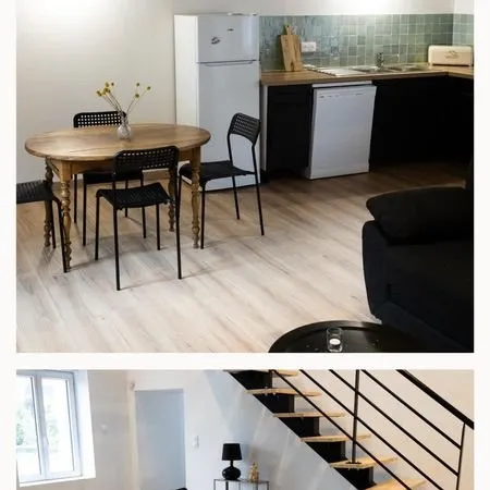 T2 meublé 58 m² rénové + garage