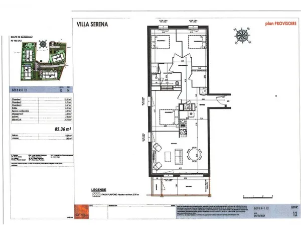 Appartement 4 pièces 85 m²
