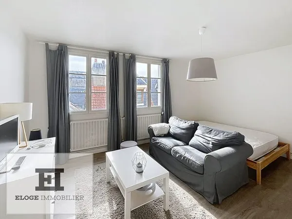 Appartement 1 pièce meublé de 30m² - Rouen droite - Secteur St Nicaise / Hôtel de Ville