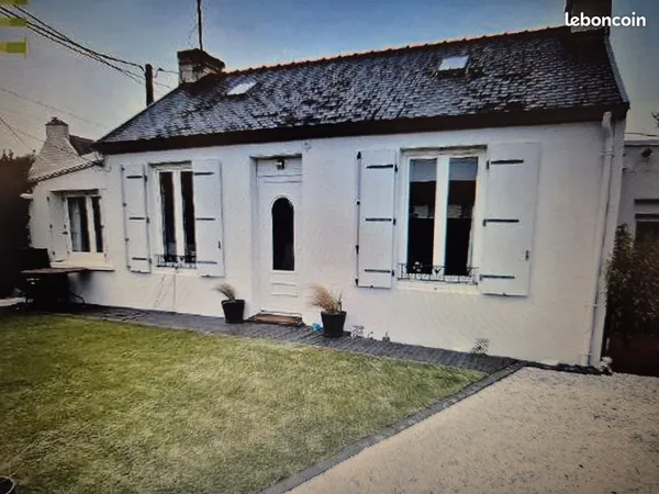 Location Maison 2 chambres - 74 m2 - PLOUGASTEL DAOULAS