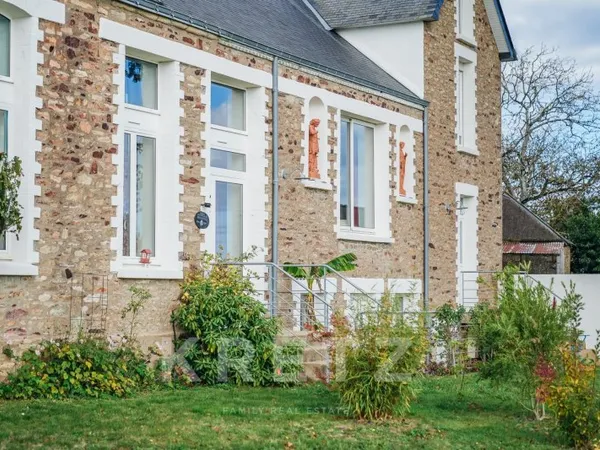 Maison de caractère - Ancienne école rénovée - Vue sur la Vilaine