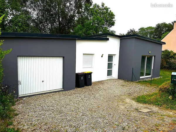Maison plein pieds 3 chambres