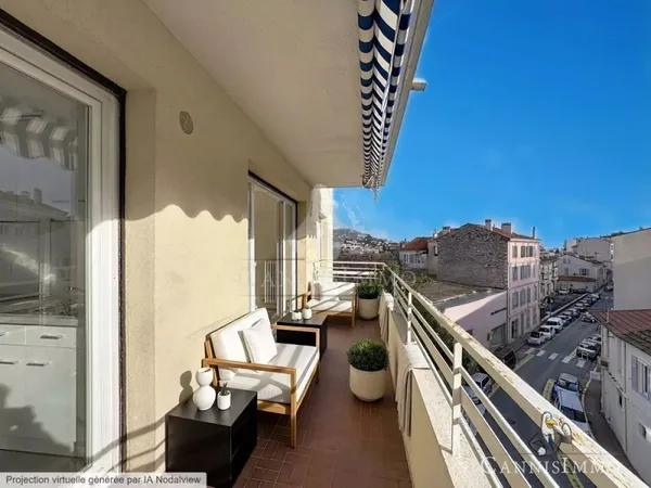 Appartement 3 pièces 61 m²