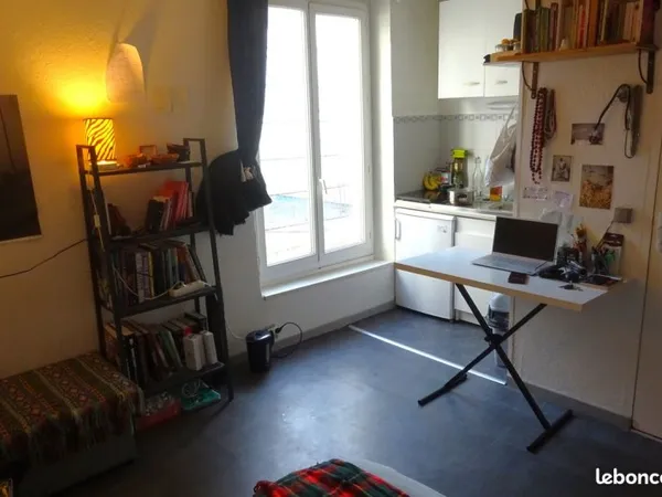 Studio meublé - 15m2 - paris 19