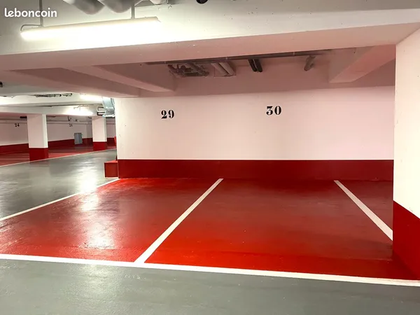Parking sécurisé à vendre