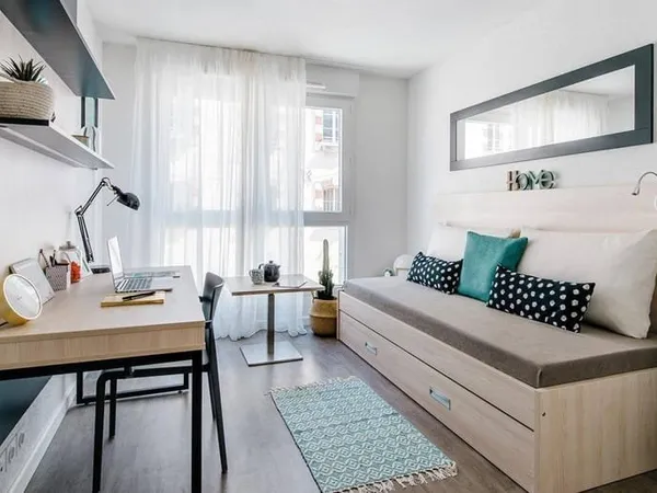 Studio 1 pièce 17 m²