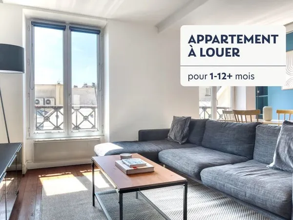 2 pièces lumnieux rue d'Aboukir