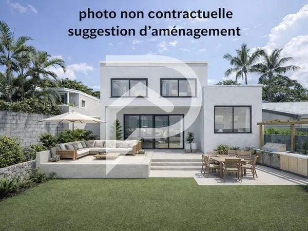 Villa F4 neuve et moderne, beaux volumes, environnement calme