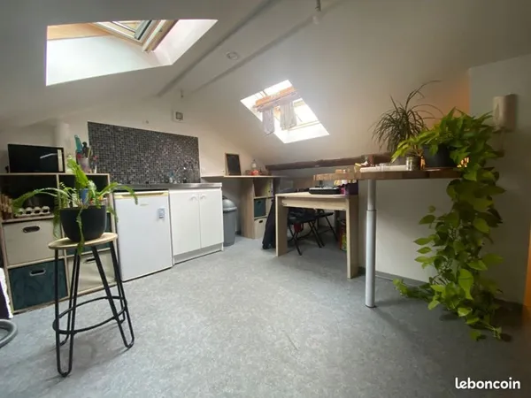 Studio 1 pièce 13 m²