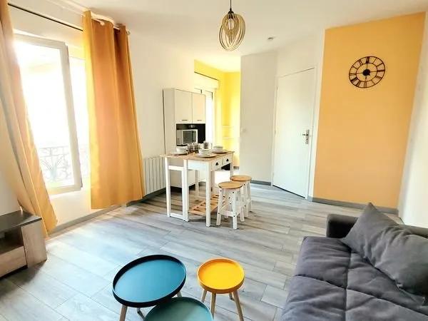 Charmant studio meublé et rénové - Proche Gare - 23m²
