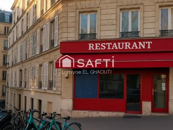 Restaurant d'ANGLE sur grand boulevard de Bastille