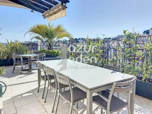 Le Cannet - 5P Toit terrasse vue panoramique