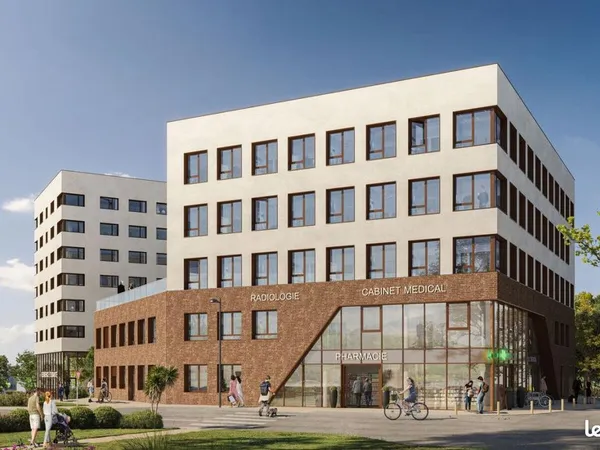 Bureaux 866 m²