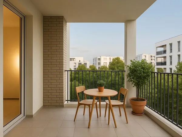 NOUVEAUTE CARTOUCHERIE - T2 de 42m2 + 12m2 terrasse