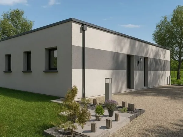 Projet de construction d'une maison 85 m² avec terrain à PLEUBIAN (22)