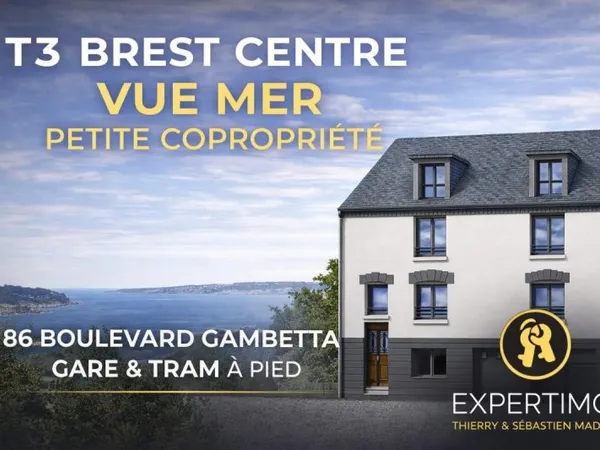 Vends T3 - 60m² - Brest 29200