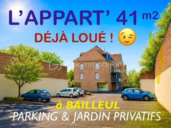 Appartement 2 pièces 41 m²
