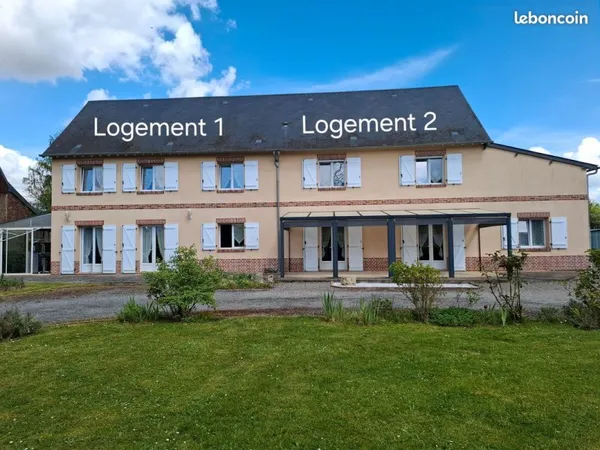 Maison à Cempuis avec 2 logements (60210)