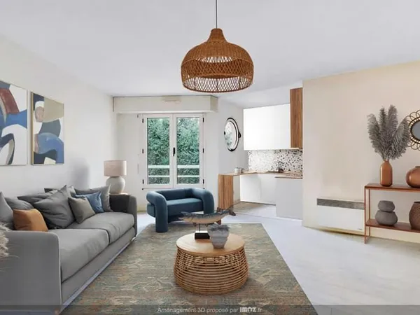 Appartement 2 pièces 51 m²
