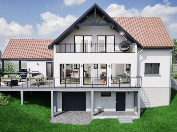 Terrain + maison 160 m²