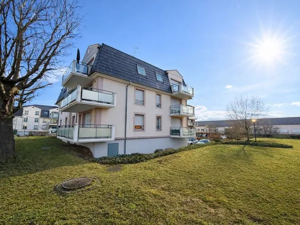 A Wittenheim superbe 2 pièces dans résidence sécurisée
