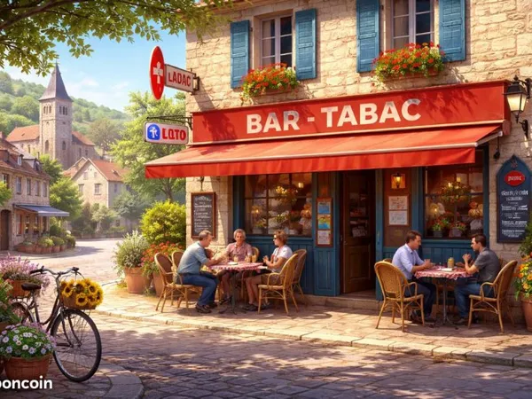 Urgent vends bar, tabac,brasserie, loto,relais colis,très bon chiffres d'affaires,80000 de travaux p