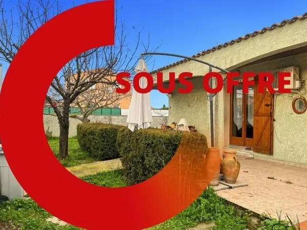 Vente maison plain pied à Marseillan à rafraîchir