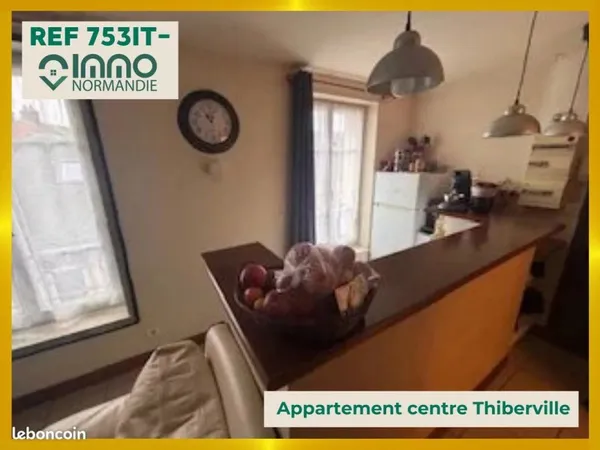 Appartement 34 m² Thiberville