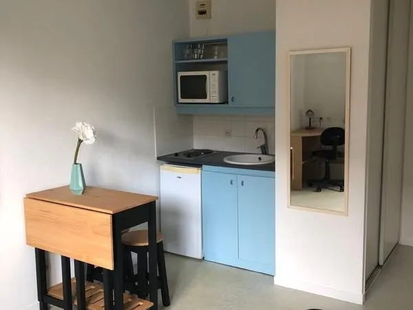 Studio meublé 20 m² - Centre-ville Chambéry - Résidence sécurisée