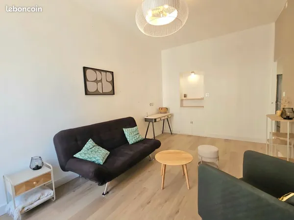 Appartement T2 meublé - 53 m² - Lumineux - Entièrement rénové - Cours Berriat / Ampère