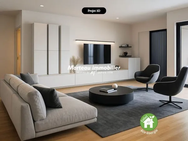 Bien d'exception de 148m² avec terrasse et parkings
