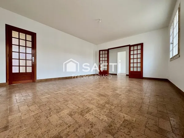 Talmont St Hilaire, plain-pied 90m2, 3ch, garage.