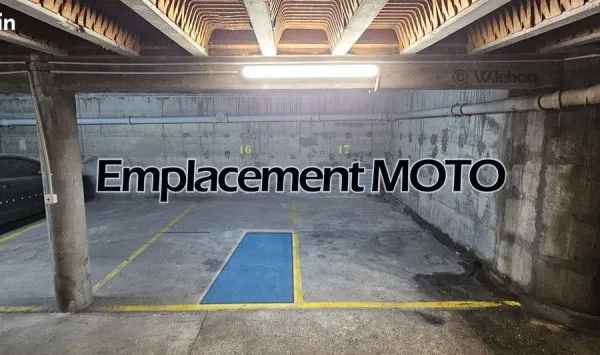 Location parking moto / Saint-Ouen-sur-Seine (Centre ville - Avenue Gabriel Péri) / Paris 18