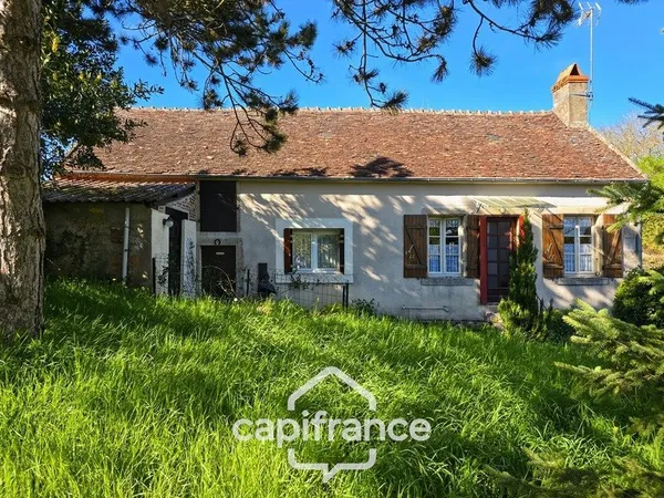 Maison de campagne avec jardin arboré - 40 m² évolutifs à 80 m² - ARTHEL (58)