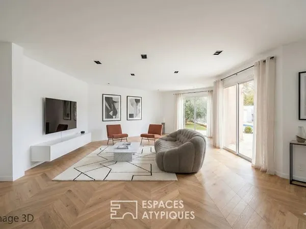 Villa d'achitecte au sein de Chassieu le Haut