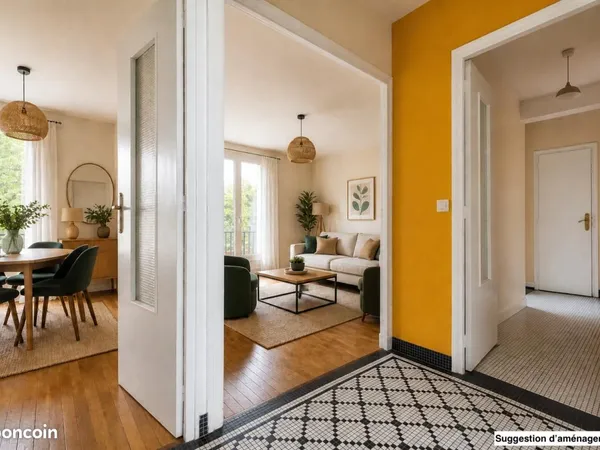 Appartement 4 pièces 90 m²