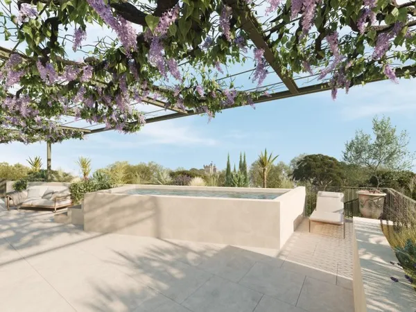 Centre d'Uzès : Penthouse en dernier étage d'une résidence d'exception...