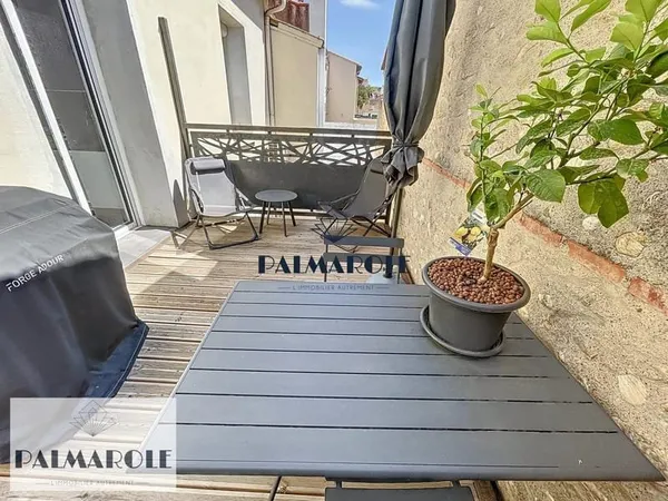 À Vendre - T3 rénové avec terrasse et balcons - Perpignan