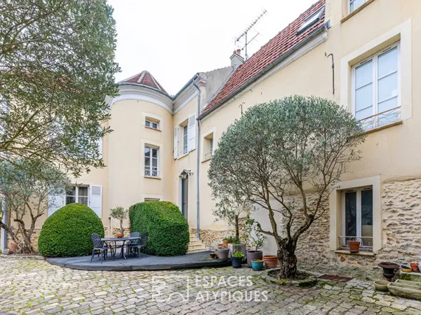 Authentique demeure de charme à 15 minutes de Paris au coeur de Deuil-la-Barre